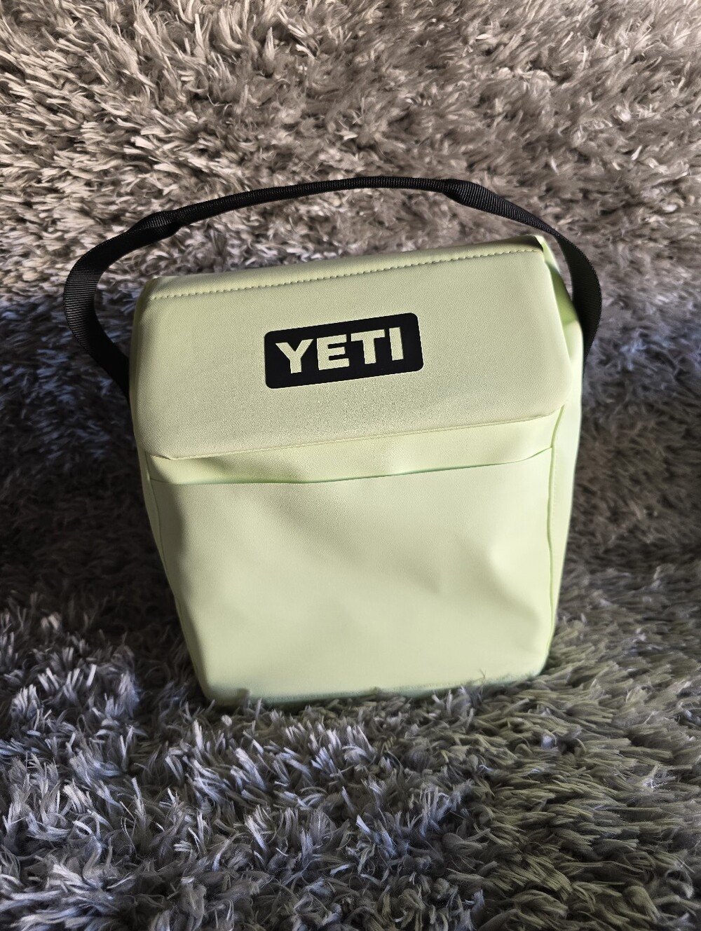 YETI Lime Green Soft Cooler Lunch Bag